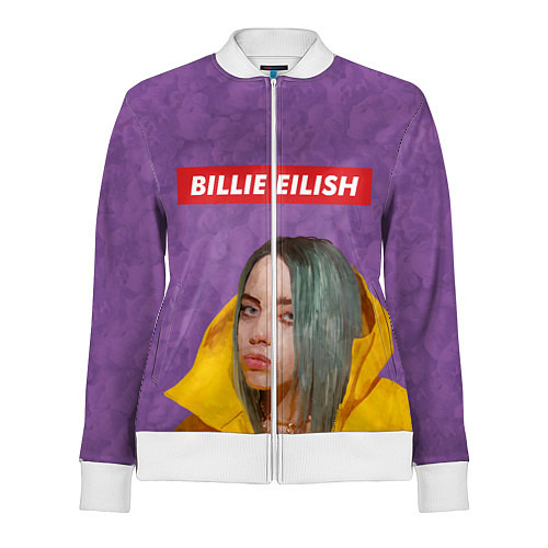 Женская олимпийка Billie Eilish / 3D-Белый – фото 1