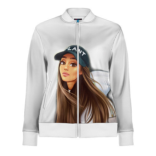 Женская олимпийка Ariana Grande Ариана Гранде / 3D-Белый – фото 1