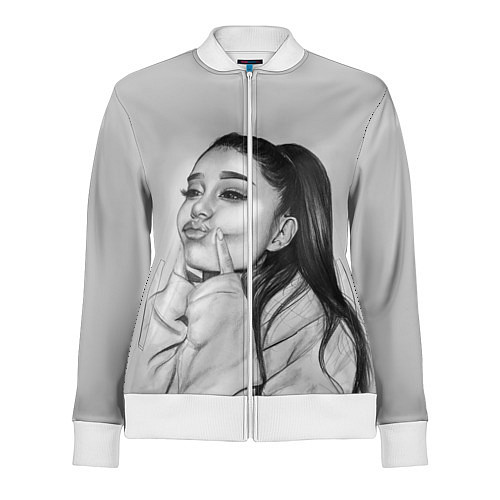 Женская олимпийка Ariana Grande Ариана Гранде / 3D-Белый – фото 1