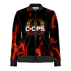 Олимпийка женская CRITICAL OPS C-OPS, цвет: 3D-черный