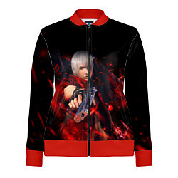 Олимпийка женская DEVIL MAY CRY DMC, цвет: 3D-красный