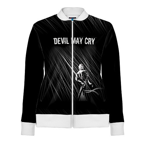 Женская олимпийка Devil May Cry / 3D-Белый – фото 1