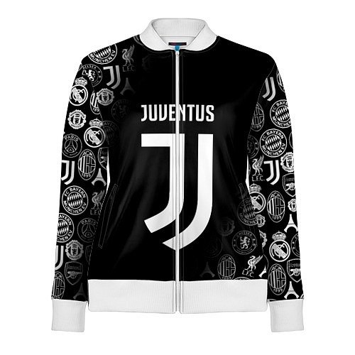 Женская олимпийка JUVENTUS / 3D-Белый – фото 1