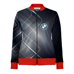 Олимпийка женская BMW, цвет: 3D-красный