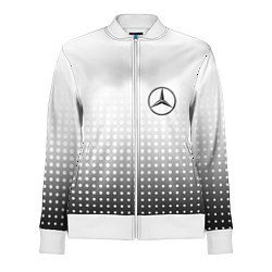 Олимпийка женская Mercedes-Benz, цвет: 3D-белый