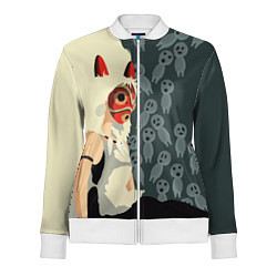 Олимпийка женская Принцесса Мононоке, цвет: 3D-белый