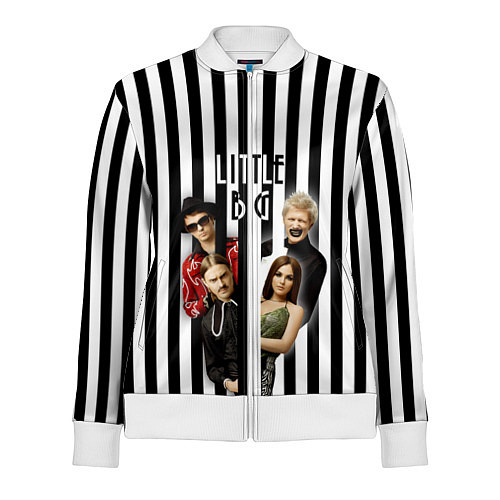 Женская олимпийка Литтл Биг / 3D-Белый – фото 1