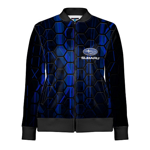 Женская олимпийка SUBARU / 3D-Черный – фото 1