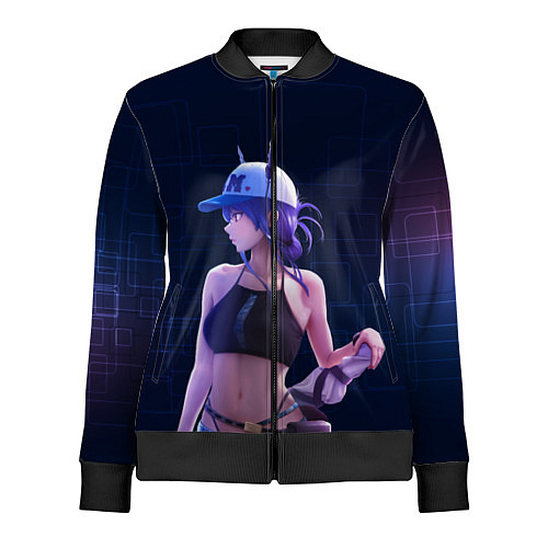 Женская олимпийка Chen Arknights / 3D-Черный – фото 1