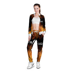 Олимпийка женская COUNTER STRIKE, цвет: 3D-белый — фото 2