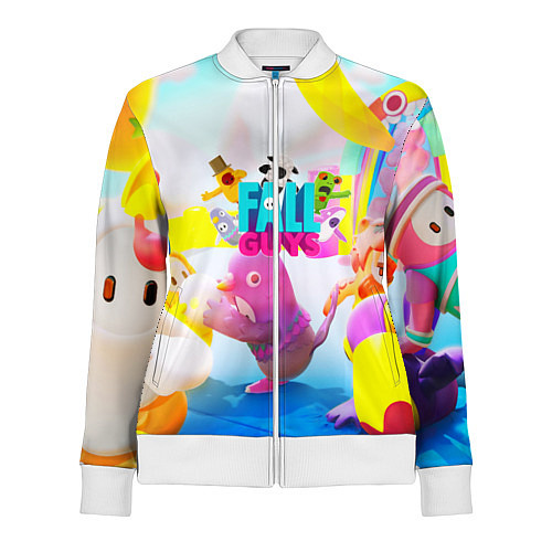 Женская олимпийка FALL GAYS ФОЛЛ ГАЙС / 3D-Белый – фото 1