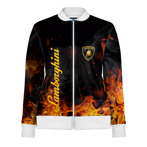 Женская олимпийка LAMBORGHINI / 3D-Белый – фото 1