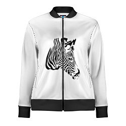 Олимпийка женская Zebra, цвет: 3D-черный