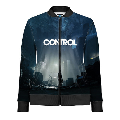 Женская олимпийка Control Контрол / 3D-Черный – фото 1