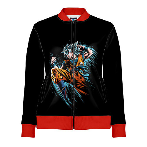 Женская олимпийка Fighter / 3D-Красный – фото 1