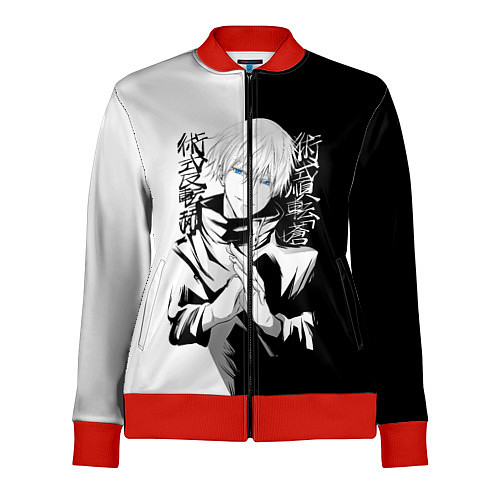 Женская олимпийка Магическая битва / 3D-Красный – фото 1