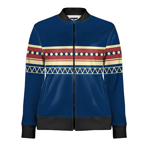 Женская олимпийка Yuru Camp Rins Style / 3D-Черный – фото 1