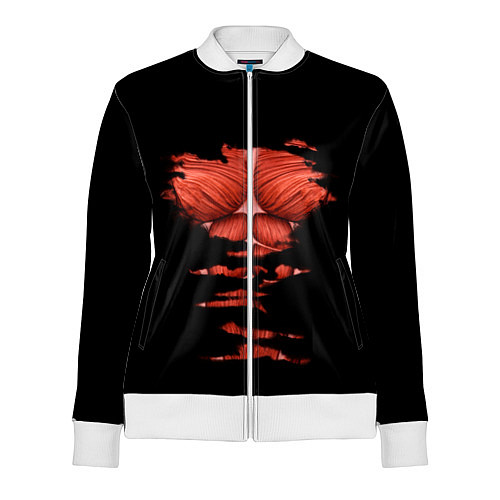 Женская олимпийка Титан / 3D-Белый – фото 1