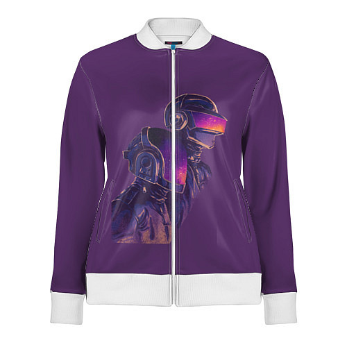 Женская олимпийка Daft Punk / 3D-Белый – фото 1