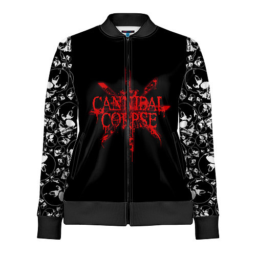 Женская олимпийка Cannibal Corpse / 3D-Черный – фото 1