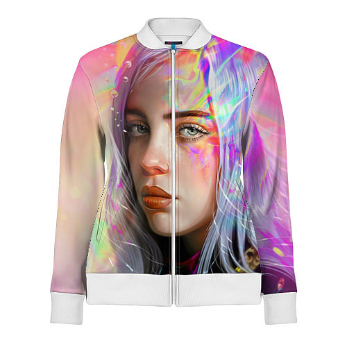 Женская олимпийка Billie Eilish / 3D-Белый – фото 1