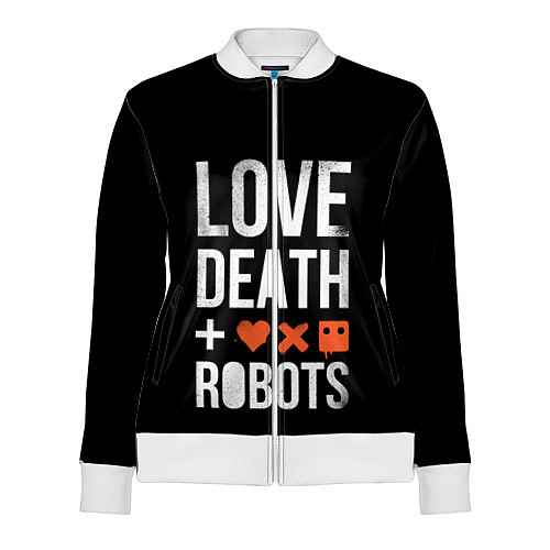 Женская олимпийка Love Death Robots / 3D-Белый – фото 1