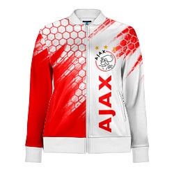 Олимпийка женская FC AJAX AMSTERDAM ФК АЯКС, цвет: 3D-белый