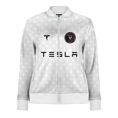 Женская олимпийка INTER MIAMI FC TESLA KIT / 3D-Белый – фото 1