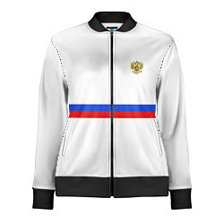 Олимпийка женская Форма сборной России, цвет: 3D-черный