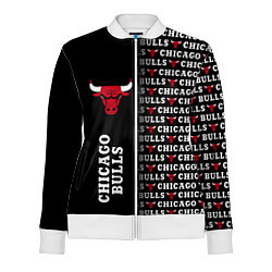 Олимпийка женская CHICAGO BULLS 7, цвет: 3D-белый