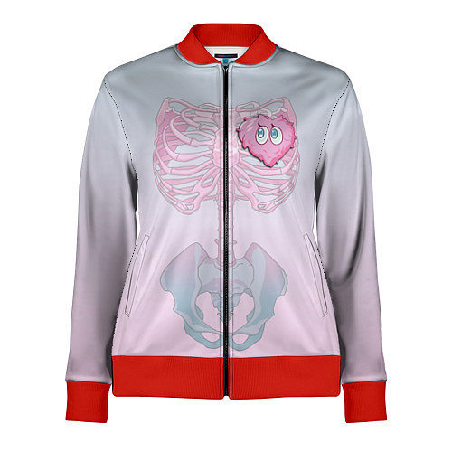 Женская олимпийка Yumemi Riamu Риаму Юмэми / 3D-Красный – фото 1