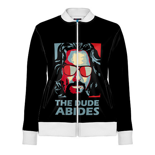 Женская олимпийка The Dude Abides Лебовски / 3D-Белый – фото 1