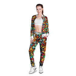 Олимпийка женская Снова в школу, цвет: 3D-белый — фото 2