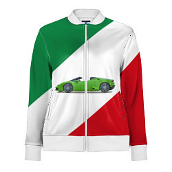 Олимпийка женская Lamborghini Италия, цвет: 3D-белый