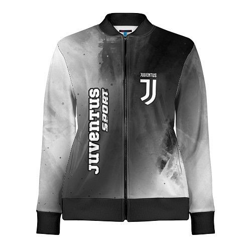 Женская олимпийка ЮВЕНТУС Juventus Sport Абстракция / 3D-Черный – фото 1