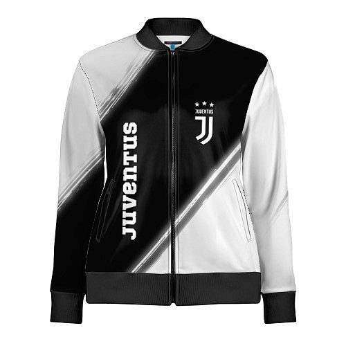 Женская олимпийка ЮВЕНТУС Juventus Краска / 3D-Черный – фото 1