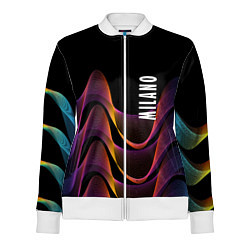 Олимпийка женская Fashion pattern Neon Milano, цвет: 3D-белый