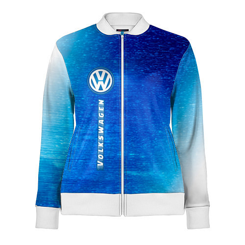 Женская олимпийка VOLKSWAGEN Volkswagen Графика / 3D-Белый – фото 1