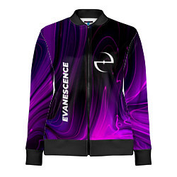 Олимпийка женская Evanescence violet plasma, цвет: 3D-черный