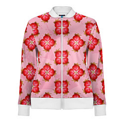 Олимпийка женская Красный фрукт, цвет: 3D-белый