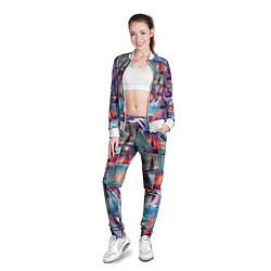 Олимпийка женская Корабли с алыми парусами: арт нейросети, цвет: 3D-белый — фото 2