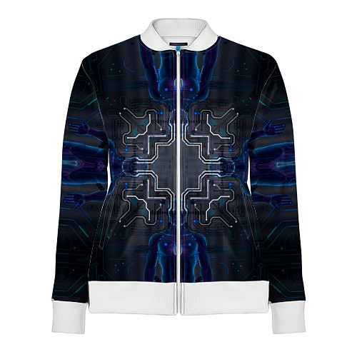 Женская олимпийка Космосхема / 3D-Белый – фото 1