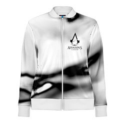 Олимпийка женская Assassins Creed logo texture, цвет: 3D-белый
