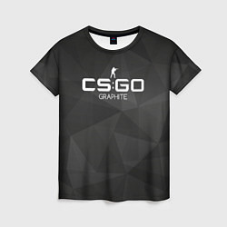 Женская футболка CS:GO Graphite