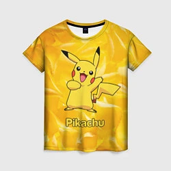 Женская футболка Pikachu