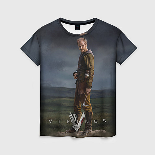 Женская футболка Vikings: Floki Wilherdarson / 3D-принт – фото 1