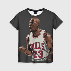 Женская футболка Bulls 23: Jordan
