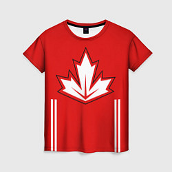 Женская футболка Сборная Канады: домашняя форма