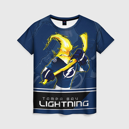 Женская футболка Bay Lightning / 3D-принт – фото 1