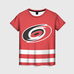 Футболка женская Carolina Hurricanes, цвет: 3D-принт